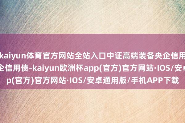 kaiyun体育官方网站全站入口中证高端装备央企信用债指数 (高端装备央企信用债-kaiyun欧洲杯app(官方)官方网站·IOS/安卓通用版/手机APP下载